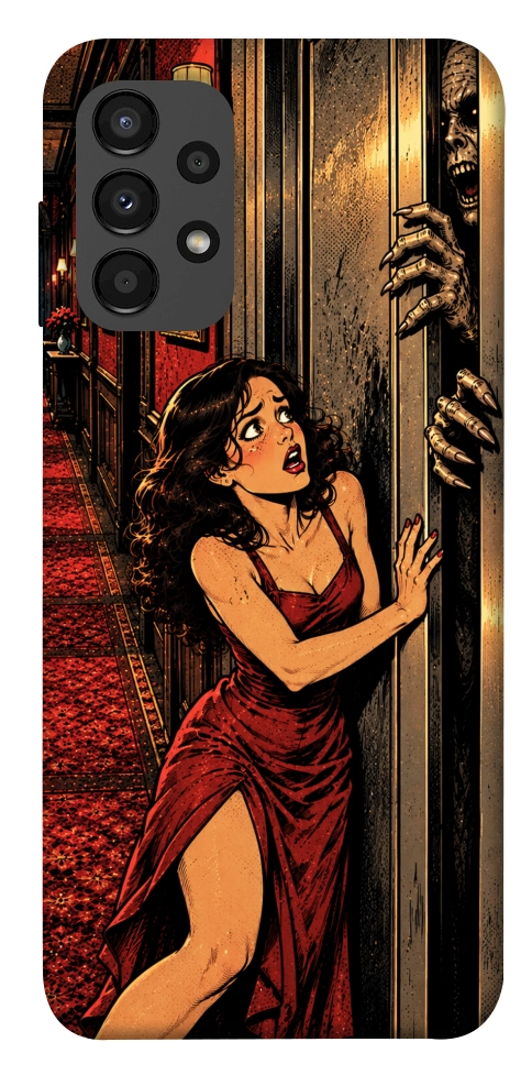 Чехол Scared woman для Galaxy A13 4G