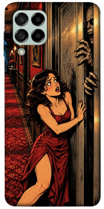 Чехол Scared woman для Galaxy M53