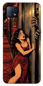 Чохол Scared woman для Oppo A73 5G