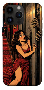 Чехол Scared woman для iPhone 14 Pro Max
