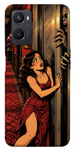 Чехол Scared woman для Oppo A96