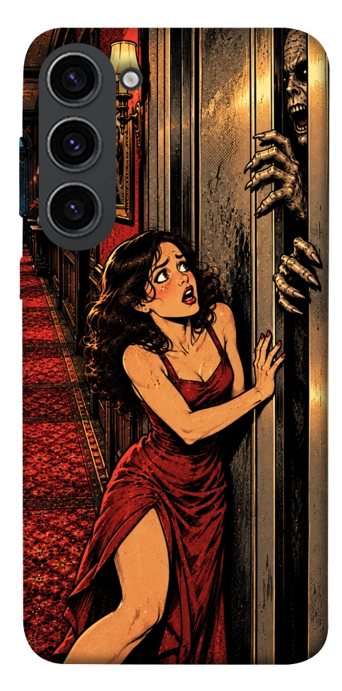 Чохол Scared woman для Galaxy S23