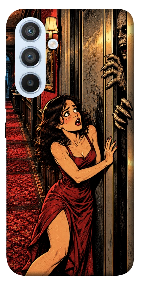 Чехол Scared woman для Galaxy A54 5G