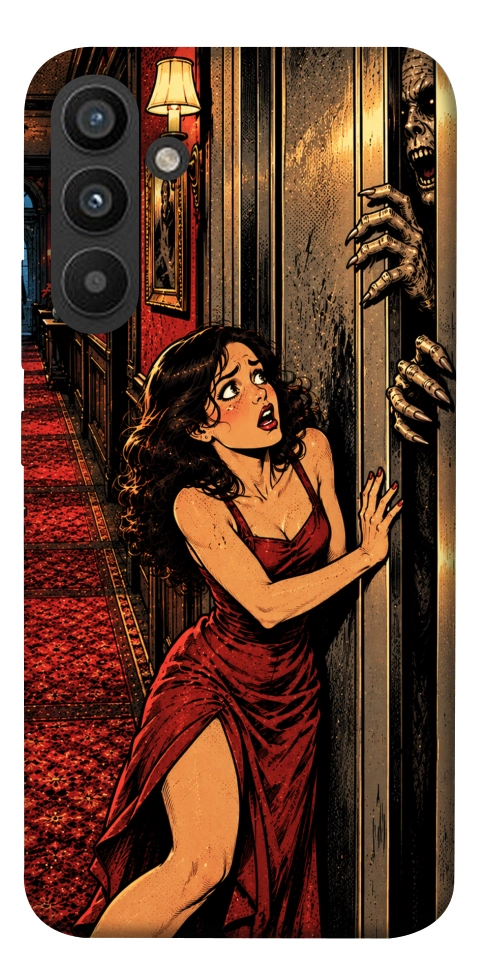 Чохол Scared woman для Galaxy A34 5G