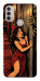 Чехол Scared woman для Motorola Moto E40