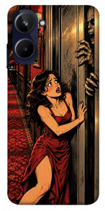 Чехол Scared woman для Realme 10 4G