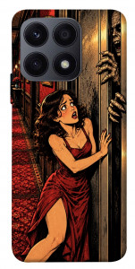 Чехол Scared woman для Huawei Honor X8a