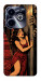Чохол Scared woman для Infinix Hot 40i