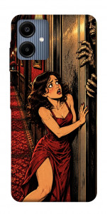 Чехол Scared woman для Galaxy A06