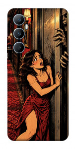 Чехол Scared woman для Realme C65 4G