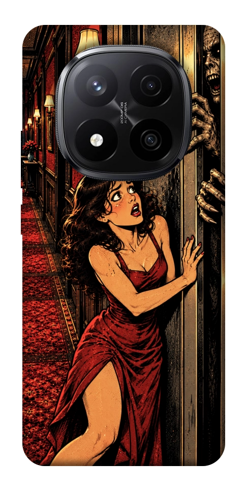 Чехол Scared woman для Xiaomi Redmi Note 14 Pro+ 5G