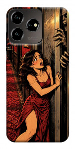 Чехол Scared woman для ZTE Blade V50 Design 4G