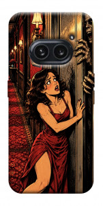 Чехол Scared woman для Nothing Phone (2a)