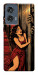 Чехол Scared woman для Motorola Edge 50 Fusion