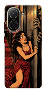 Чехол Scared woman для Xiaomi Poco C71