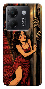 Чехол Scared woman для Xiaomi Poco M7 Pro 5G