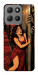 Чехол Scared woman для Motorola Moto G15 4G