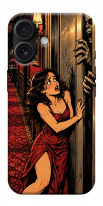 Чехол Scared woman для iPhone 17