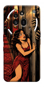 Чохол Scared woman для Nothing Phone (3a) Pro