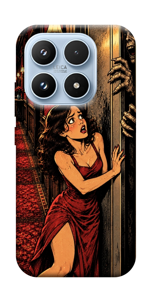 Чохол Scared woman для Xiaomi 17