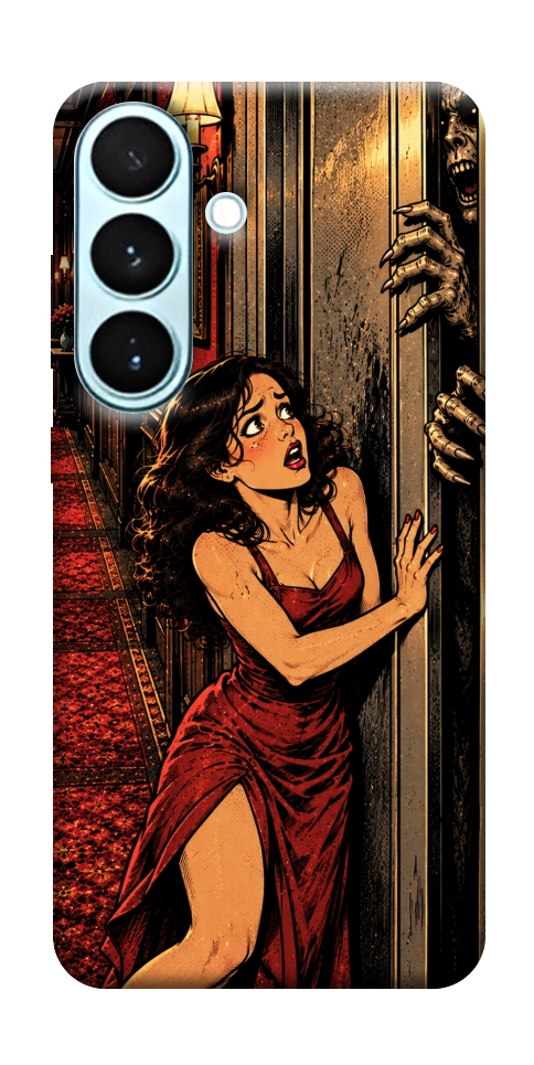 Чехол Scared woman для Galaxy S26