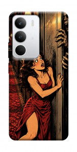 Чехол Scared woman для Realme C71