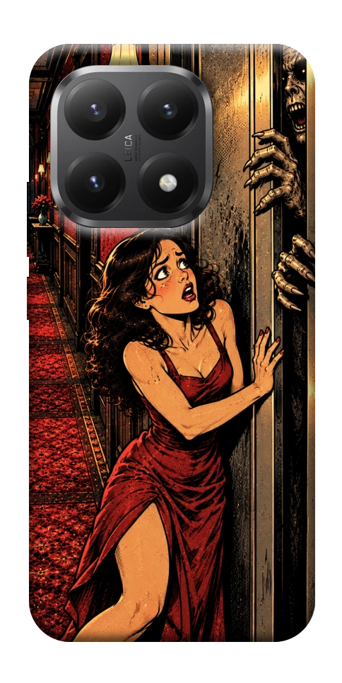 Чехол Scared woman для Xiaomi 15T