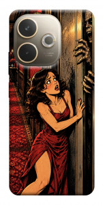 Чехол Scared woman для Oppo A5 Pro 4G