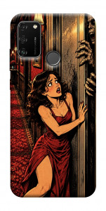 Чехол Scared woman для Huawei Honor 9A
