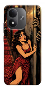 Чохол Scared woman для Xiaomi Redmi Note 17