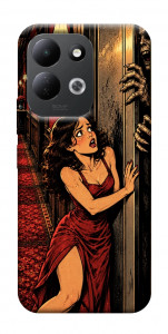 Чохол Scared woman для Xiaomi Redmi 17