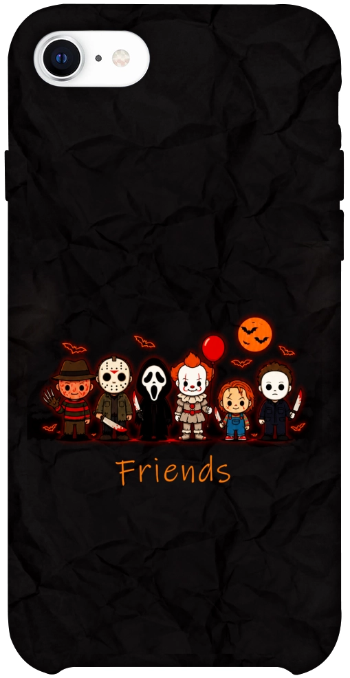Чехол Scarry friends для iPhone SE (2020)