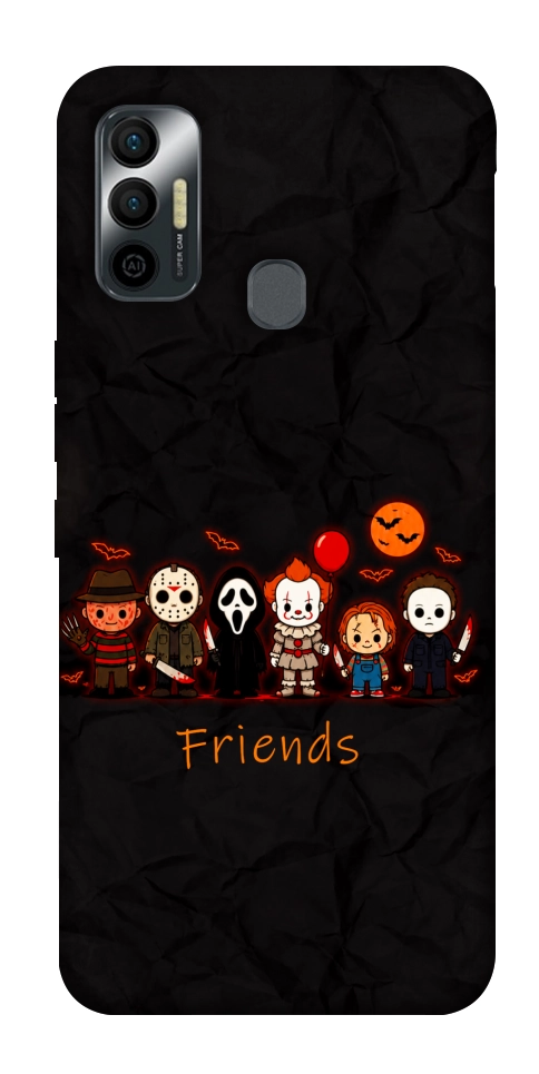 Чехол Scarry friends для TECNO Spark 7