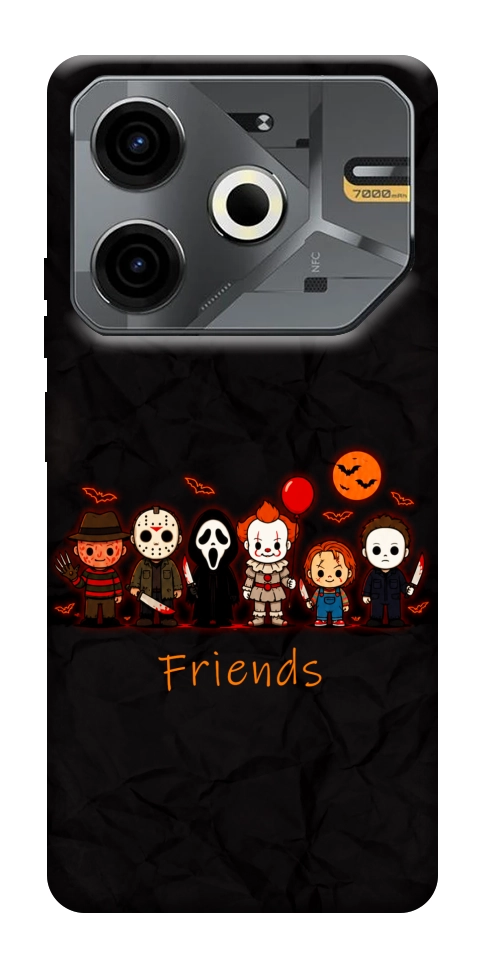 Чехол Scarry friends для TECNO Pova 6 Neo (LI6)