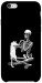 Чехол Skeleton with cat для iPhone 6