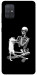 Чехол Skeleton with cat для Galaxy A71 (2020)