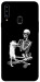 Чехол Skeleton with cat для Galaxy A20s (2019)