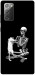 Чохол Skeleton with cat для Galaxy Note 20