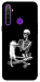 Чохол Skeleton with cat для Realme 5