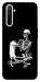 Чехол Skeleton with cat для Realme 6