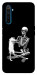 Чохол Skeleton with cat для Realme 6 Pro