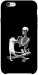 Чехол Skeleton with cat для iPhone 6S Plus