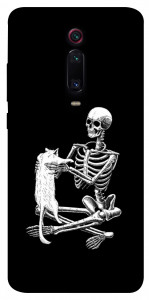Чохол Skeleton with cat для Xiaomi Mi 9T Pro