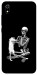 Чохол Skeleton with cat для Xiaomi Redmi 7A