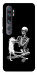 Чехол Skeleton with cat для Xiaomi Mi Note 10