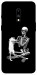 Чехол Skeleton with cat для OnePlus 7