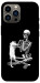 Чохол Skeleton with cat для iPhone 12 Pro Max