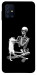 Чохол Skeleton with cat для Galaxy M31s