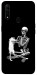 Чохол Skeleton with cat для Oppo A31