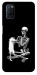 Чехол Skeleton with cat для Oppo A92